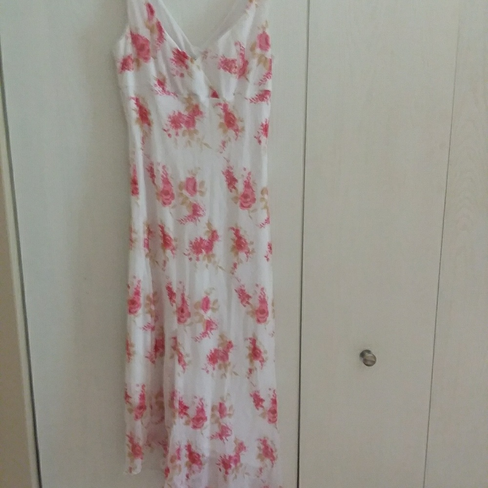Flowered summer dress
